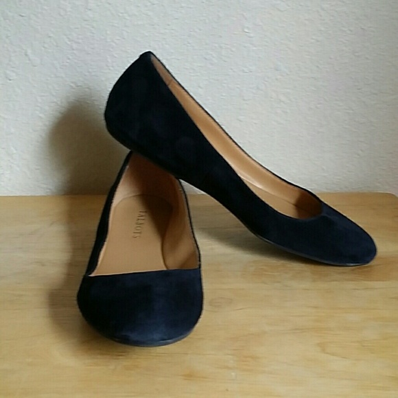 Talbots Shoes - Talbots blue suede flats